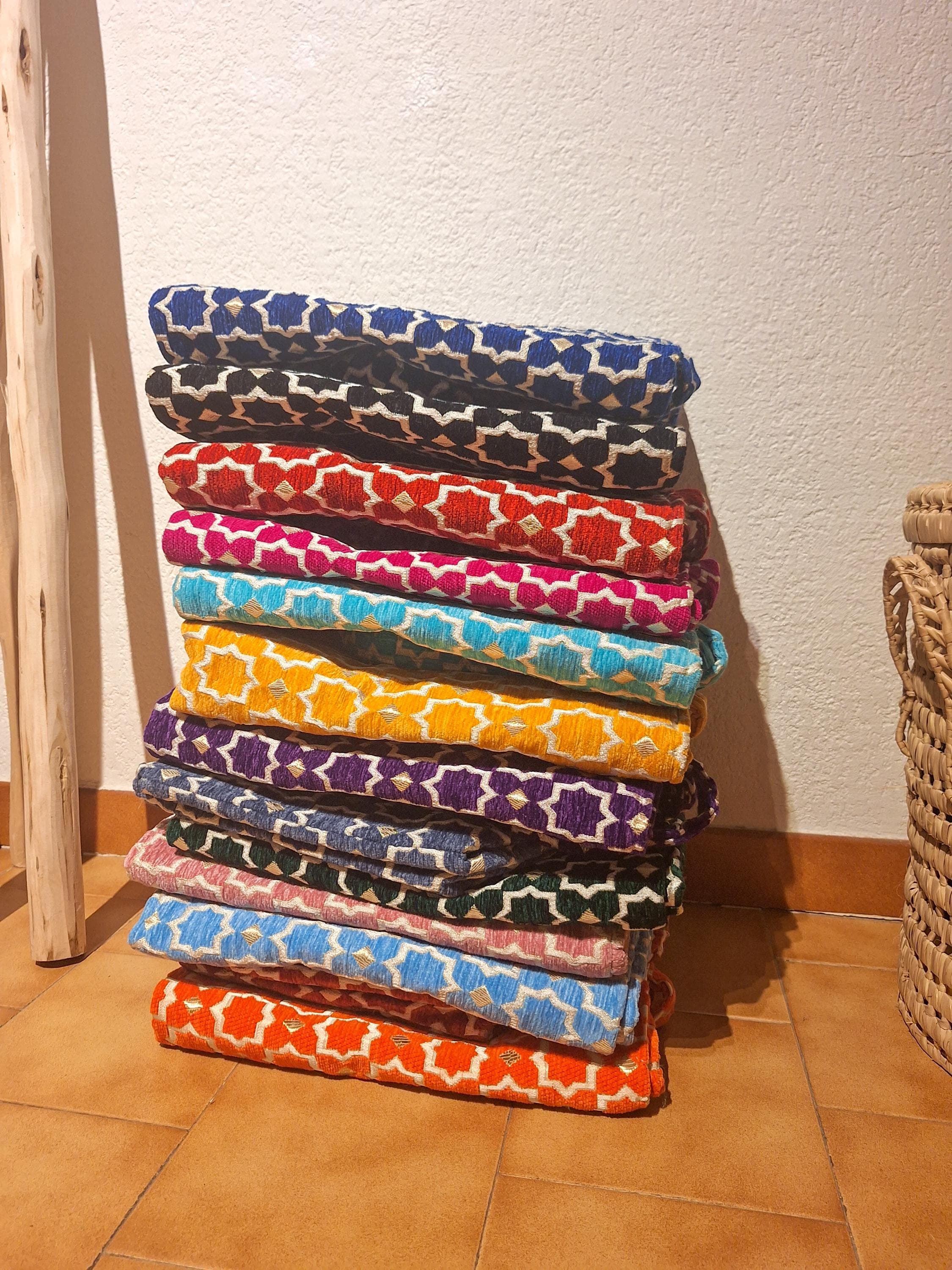 Tissu brocart marocain au mètre