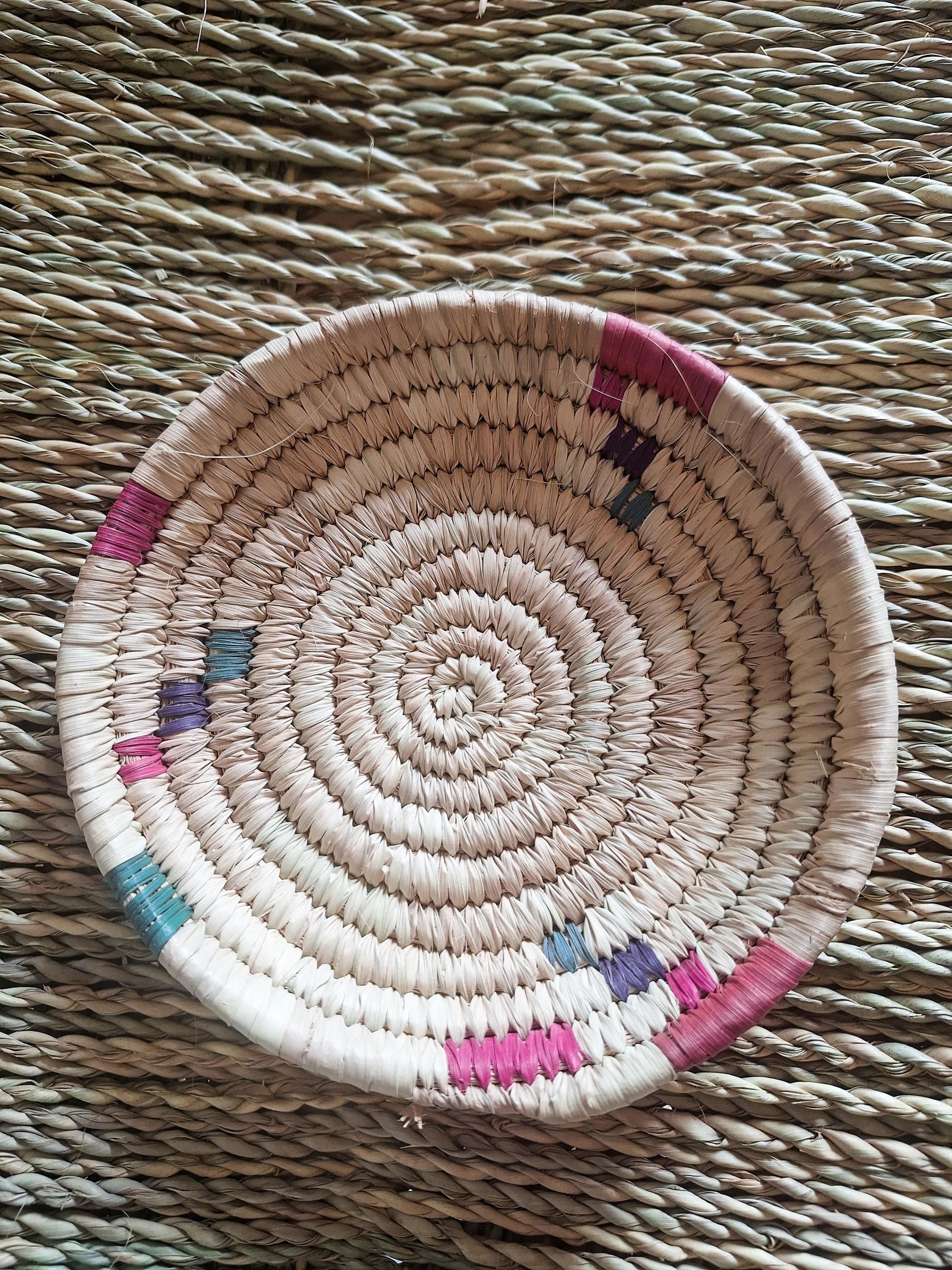 Set de 5 Paniers Muraux Bohème