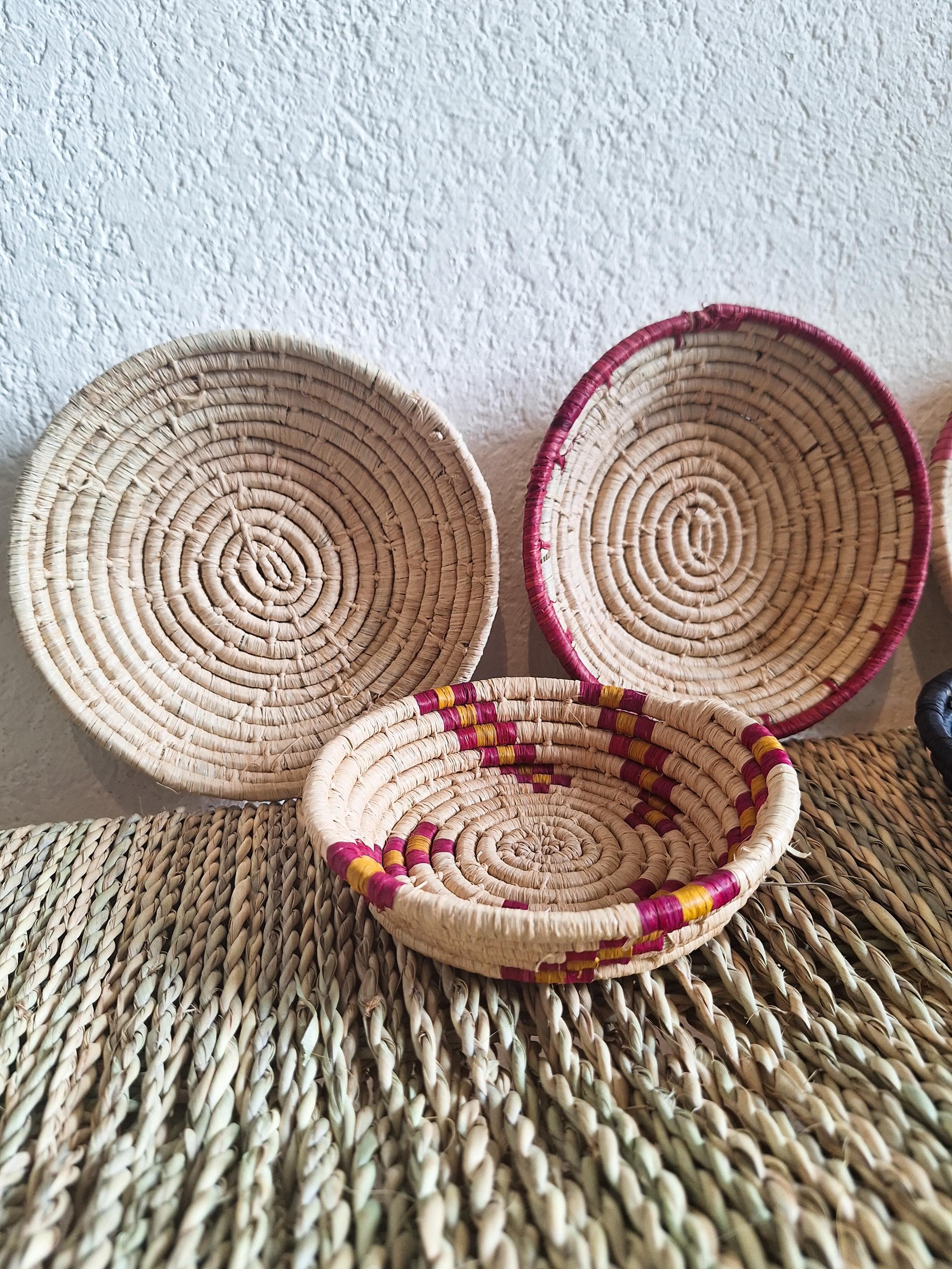 Set de 5 Paniers Muraux Bohème