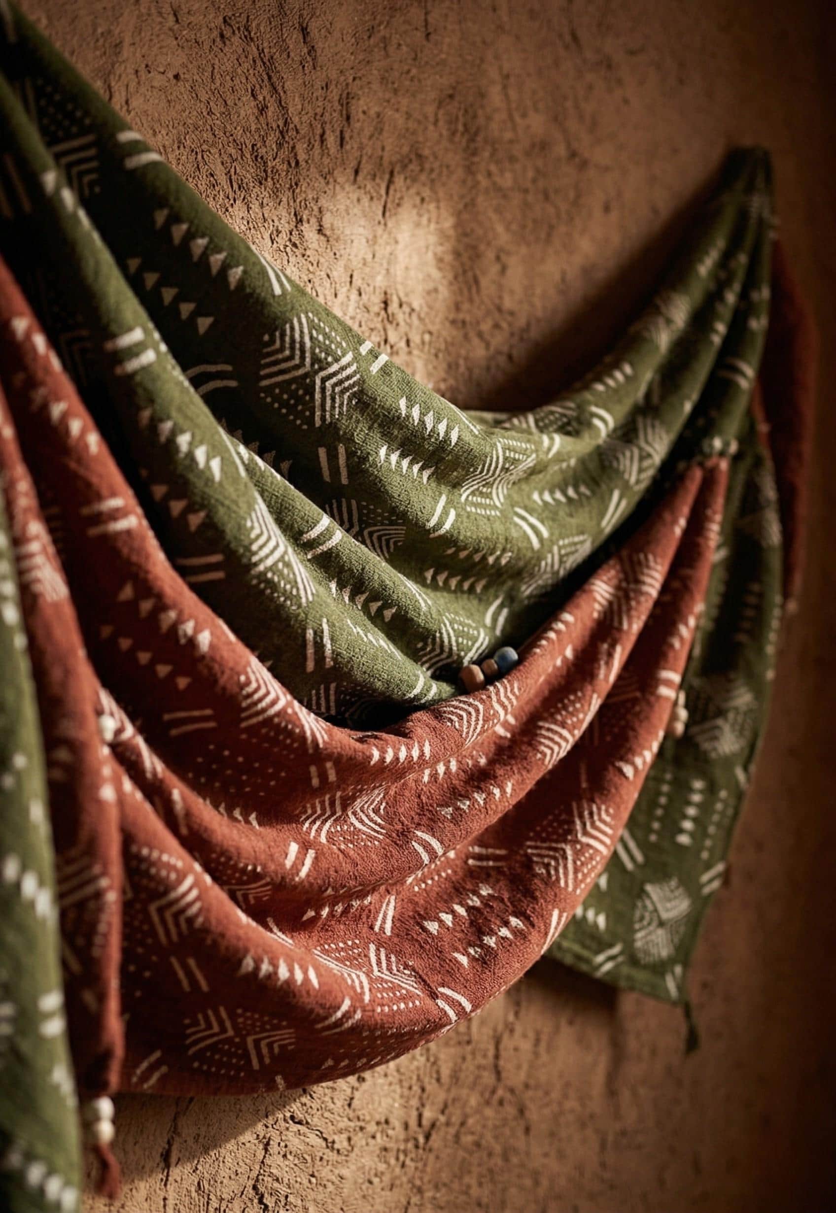 Berber Pattern Fabric – Moroccan Upholstery Textile – Thick Woven Fabric by the Yard – 6 Colors Available – Width 1,45 m