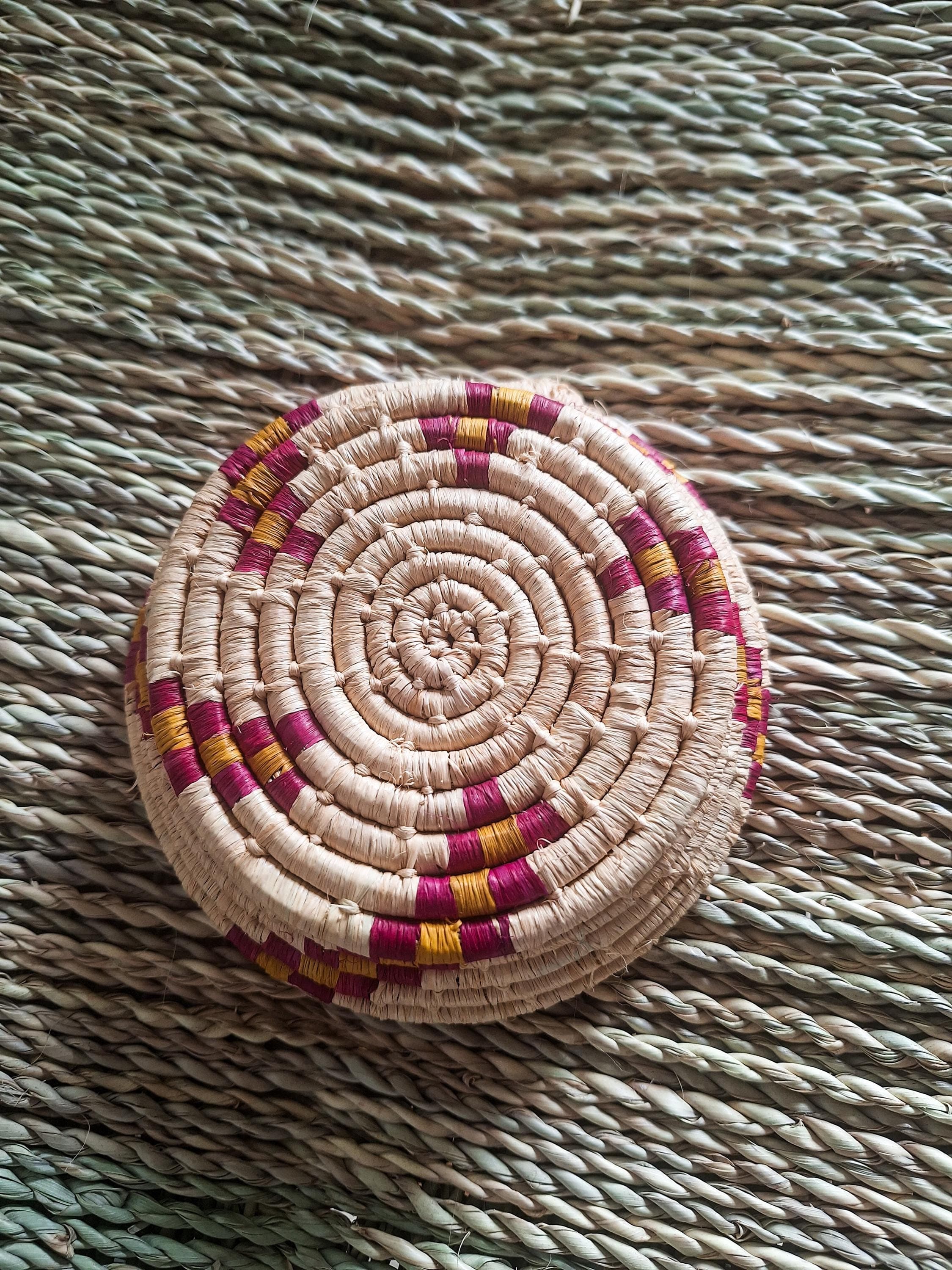 Set de 5 Paniers Muraux Bohème