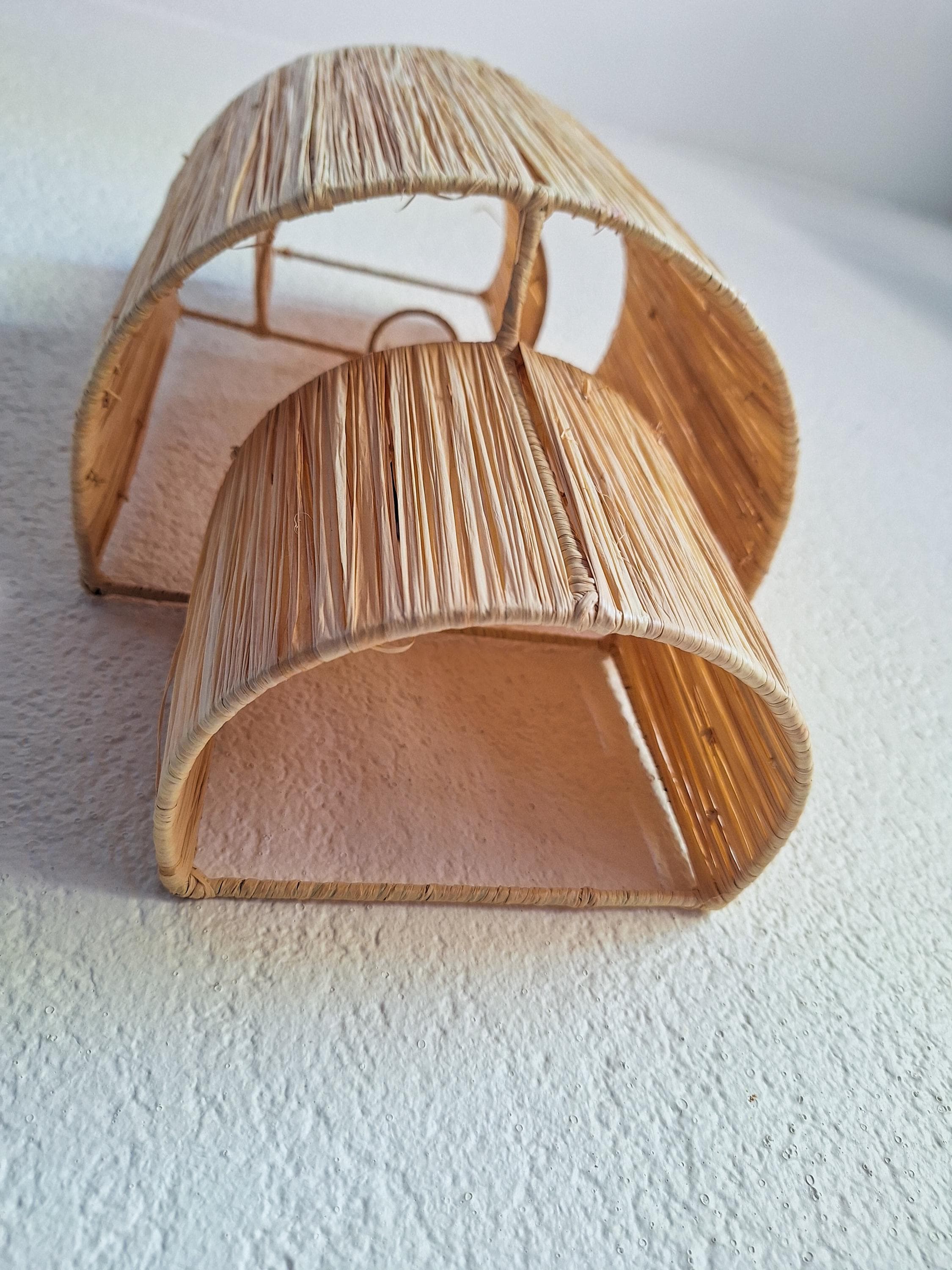 Applique Murale Raphia Fait Main