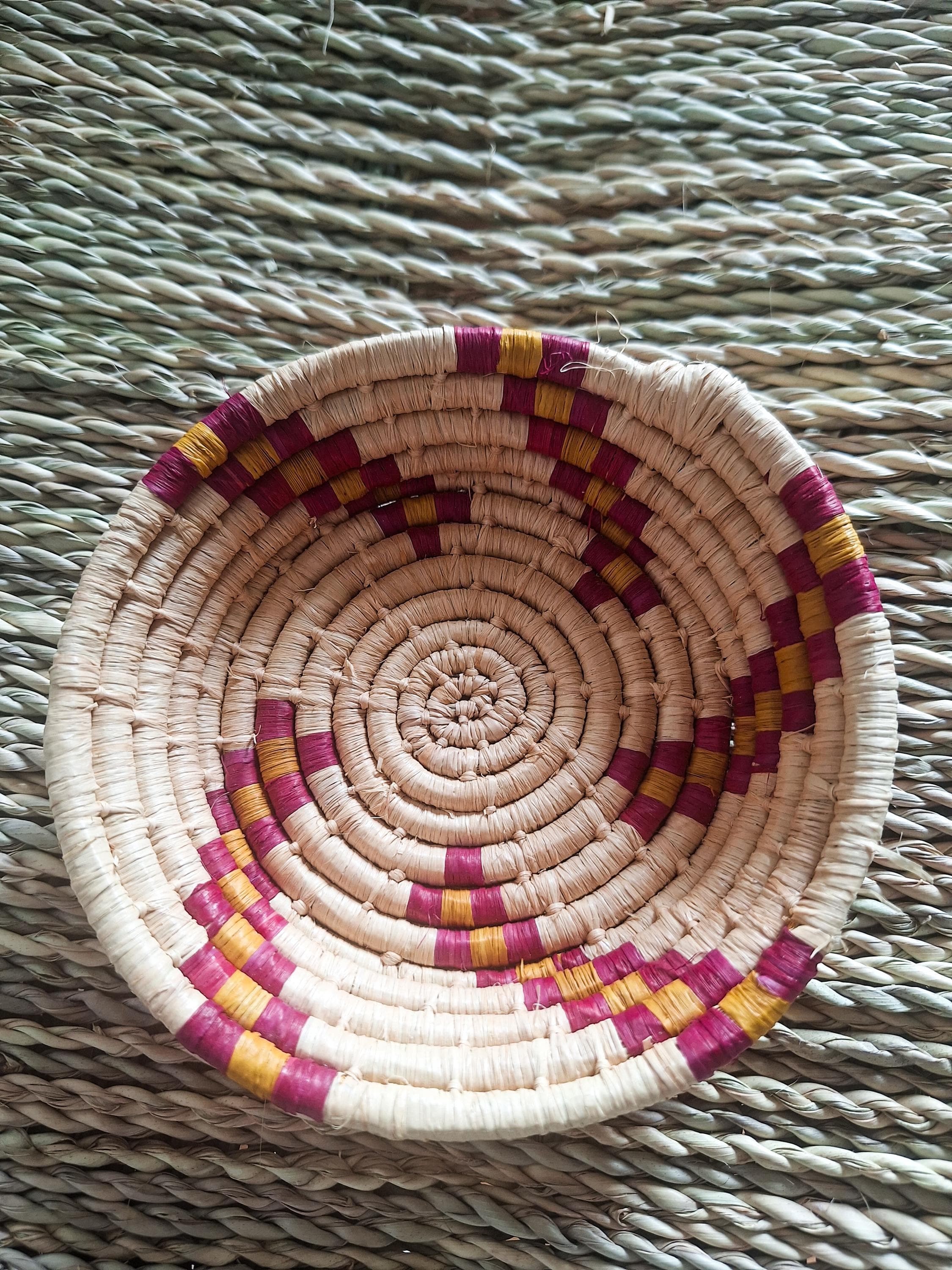 Set de 5 Paniers Muraux Bohème